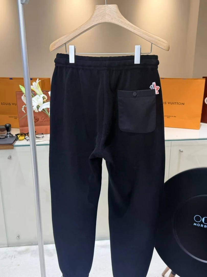 A-25- 7D双面绒束脚男裤