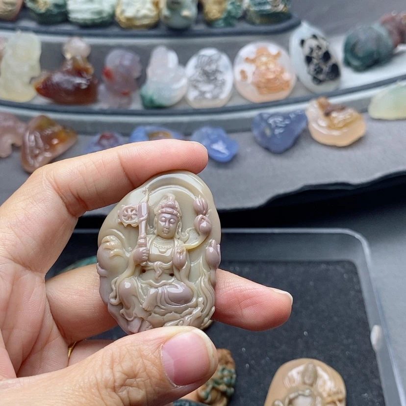 【闪购商品】未镶嵌吊坠定制石英质玉