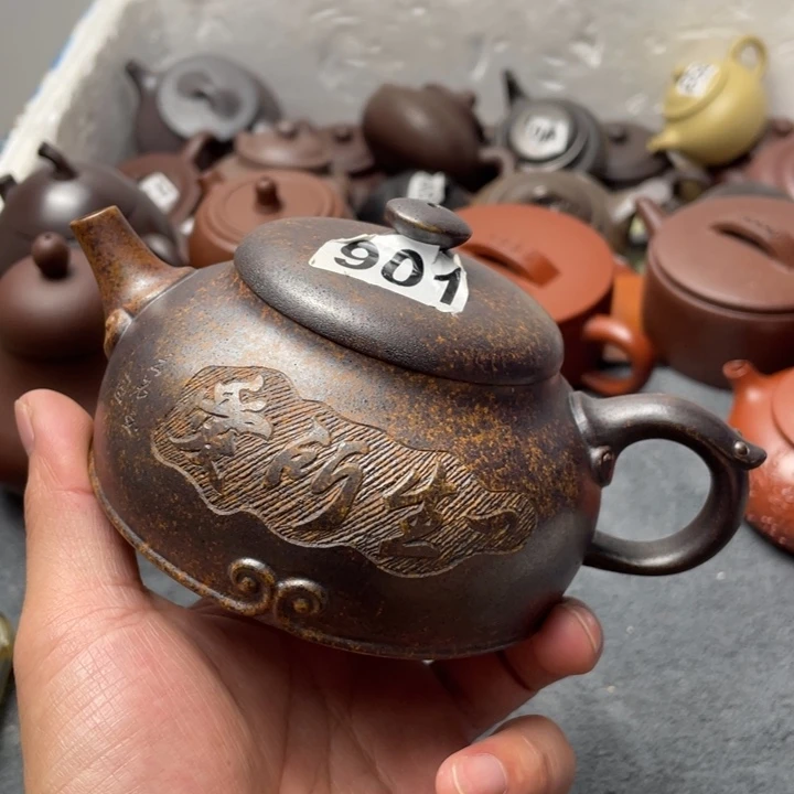 茶壶紫砂紫砂微瑕