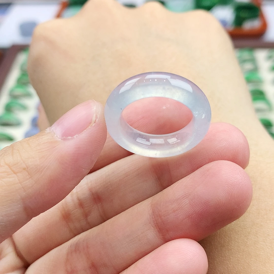 未镶嵌戒指翡翠10-11号