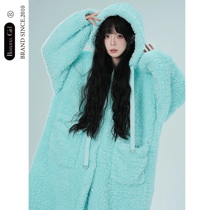 【奶油vs海盐起司】原创家居服大衣套装加厚连帽时尚套装