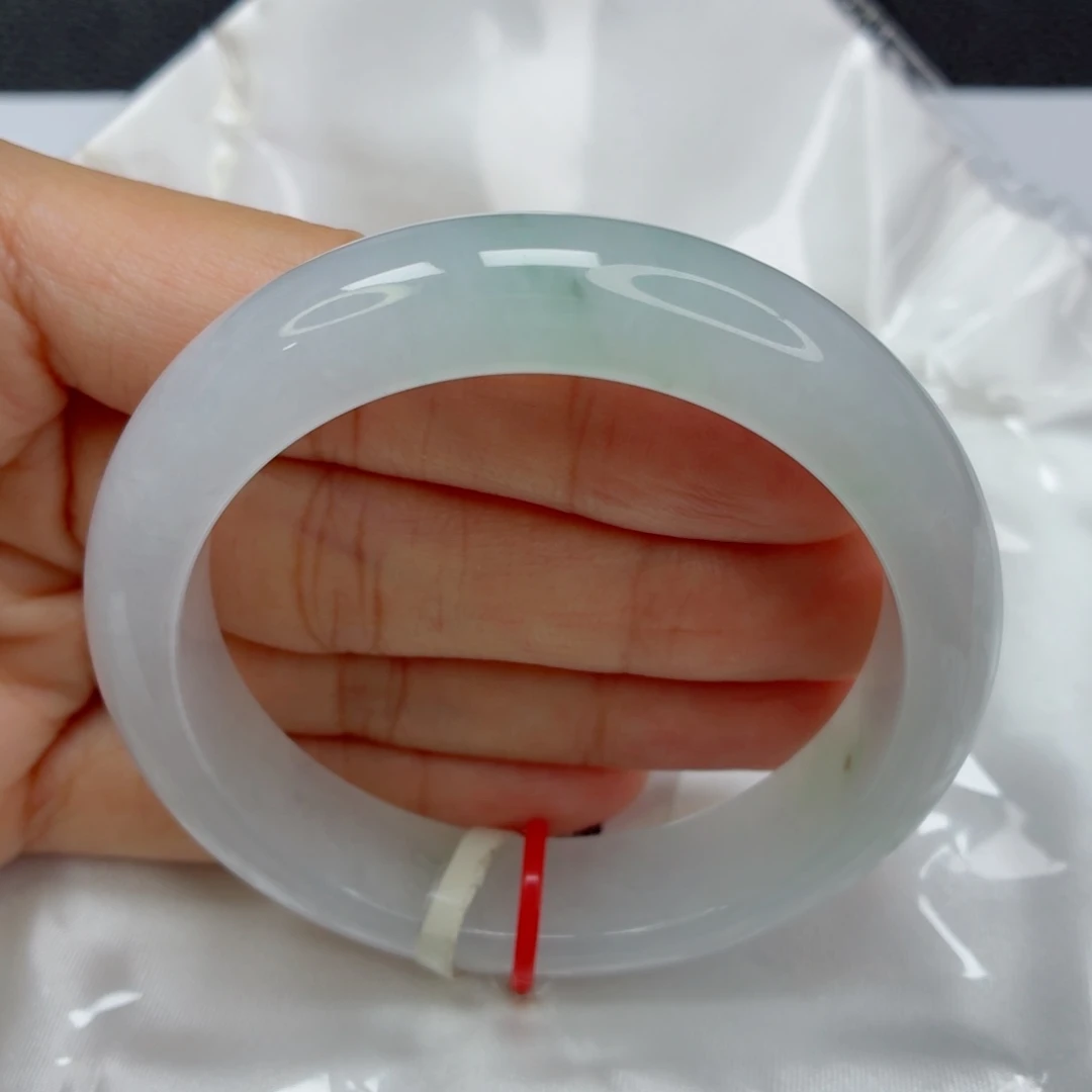 未镶嵌手镯翡翠老坑53圈桃花春003