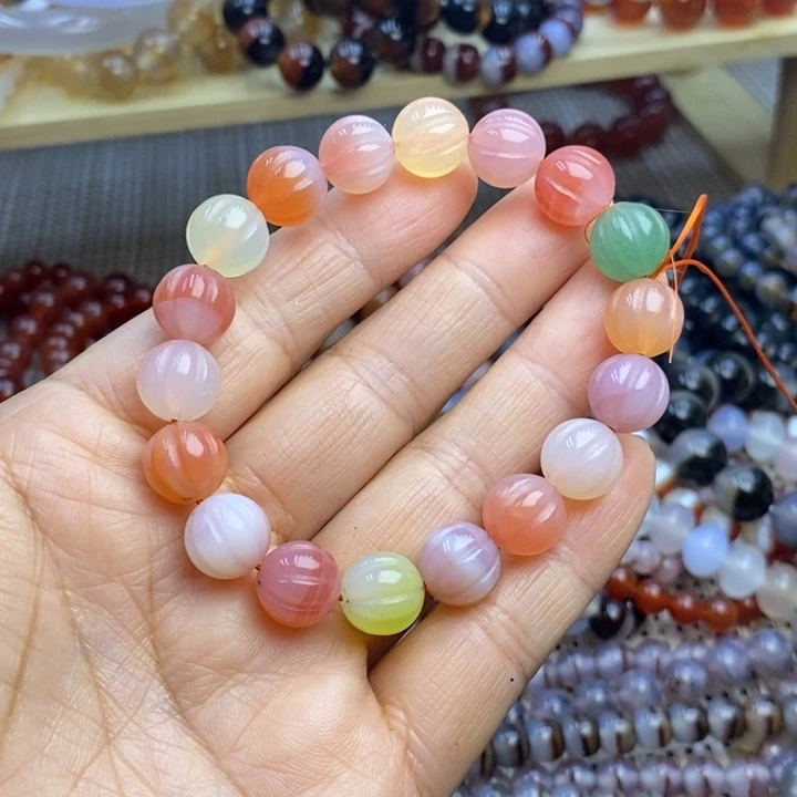 玛瑙/玉髓未镶嵌手链