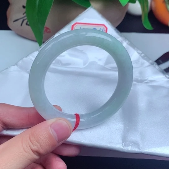 翡翠手镯未镶嵌圆条015
