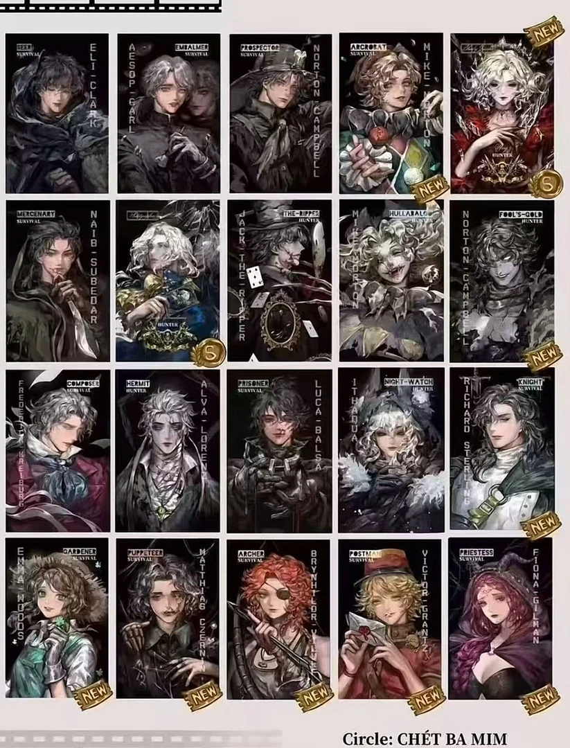 【自推/平拆】第五同人原创 越南小卡收藏卡牌盲盒【十二】