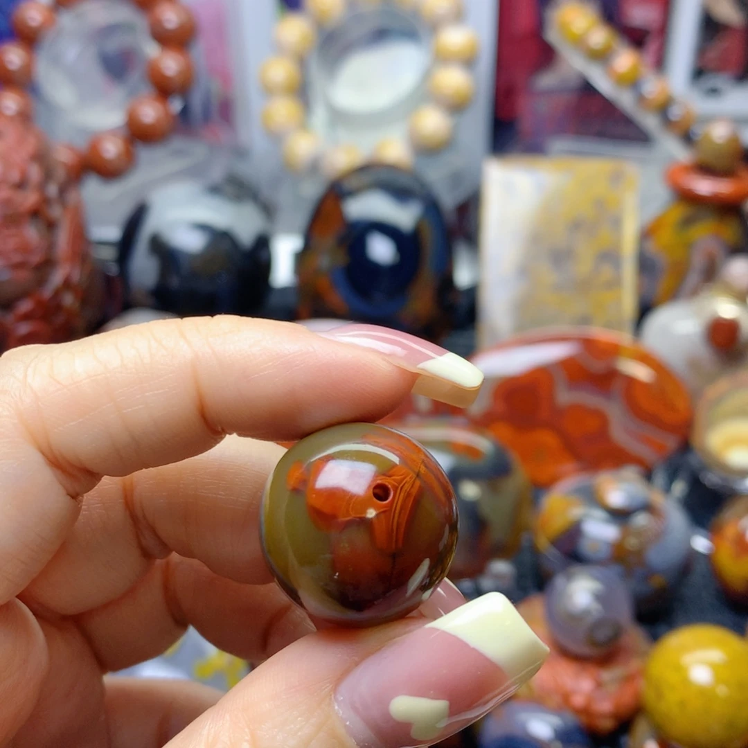 开***子玛瑙/玉髓未镶嵌玛瑙