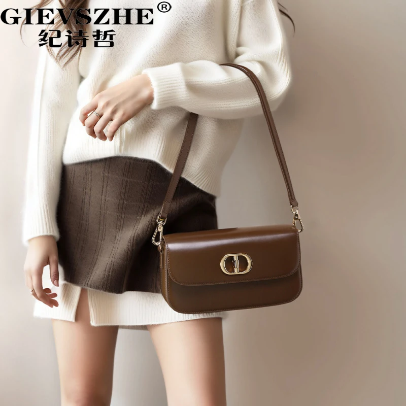 纪诗哲包包女款高级感信封包秋冬斜挎包手提包送女友老婆双旦礼物