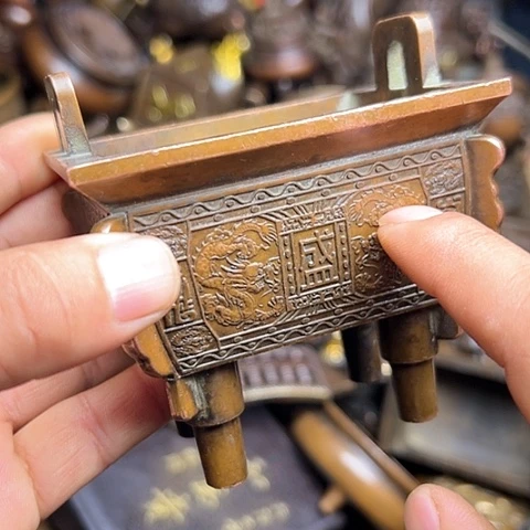 铜制文玩把玩物件