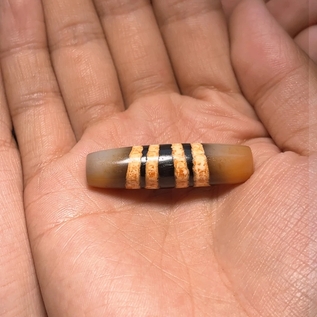 玛瑙/玉髓单珠未镶嵌小**-