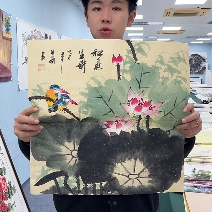 国画宣纸国画纯手绘作品