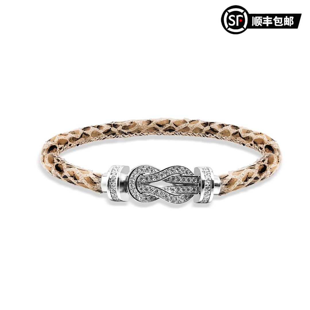 铜合金手链 ”大蟒环“马蹄扣手环