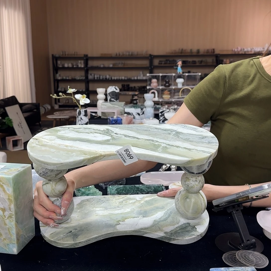 石材暮光之城中古置物架6908
