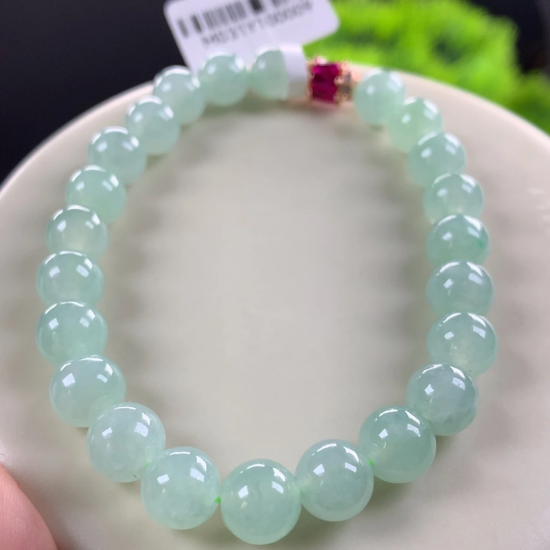 翡翠未镶嵌手链卡8