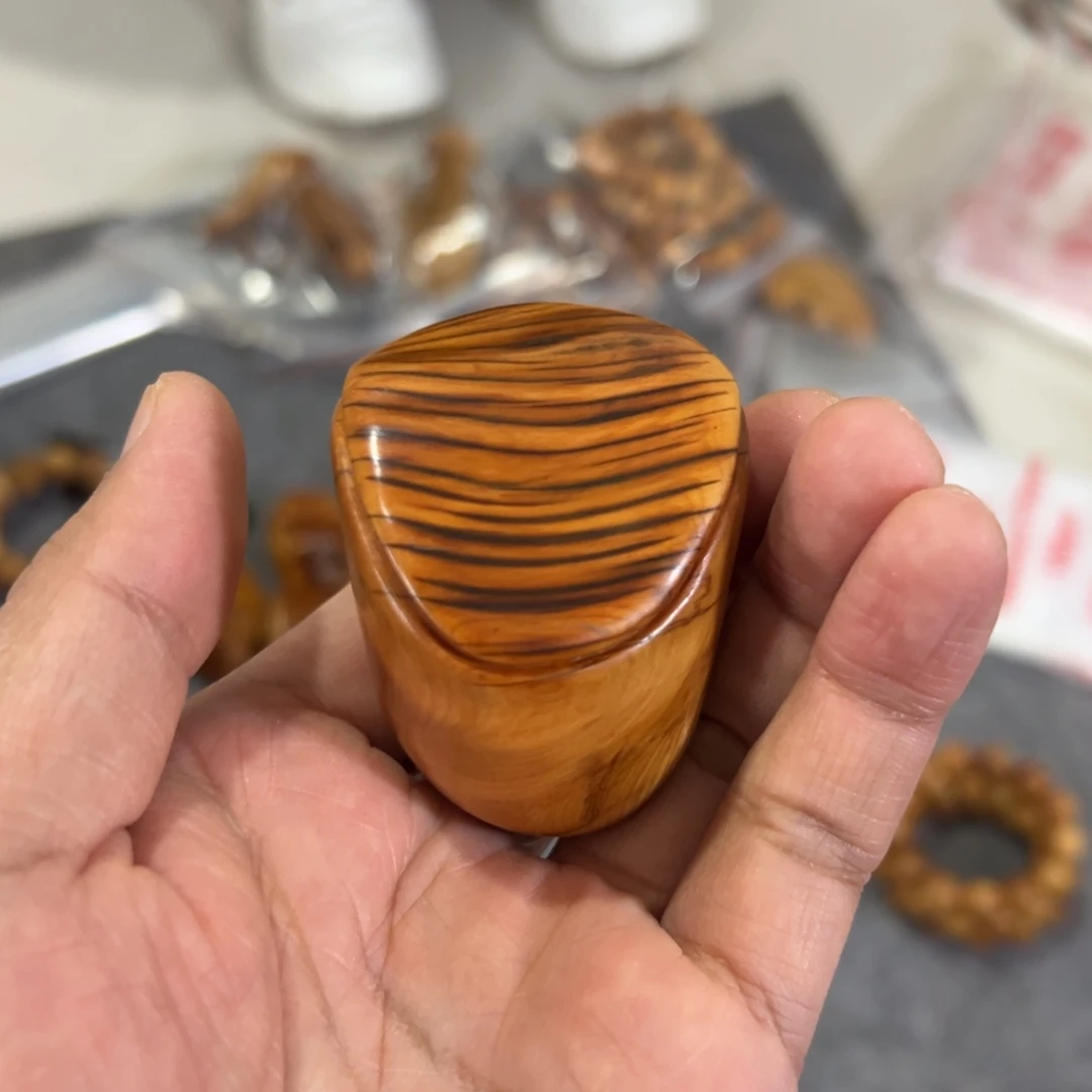 柏木太行陈化手把件