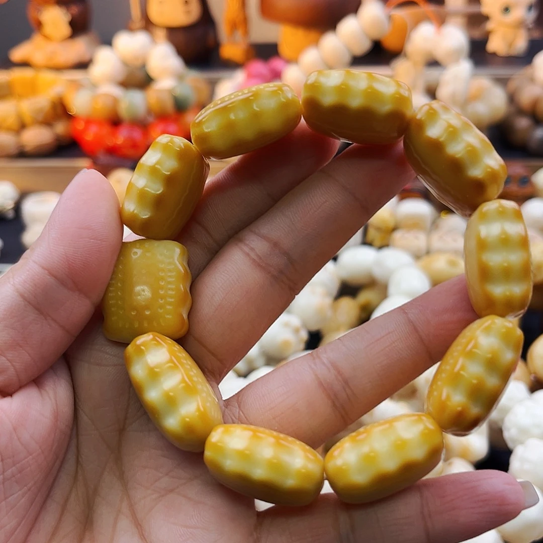 菩提根/象牙果手串黄油饼干