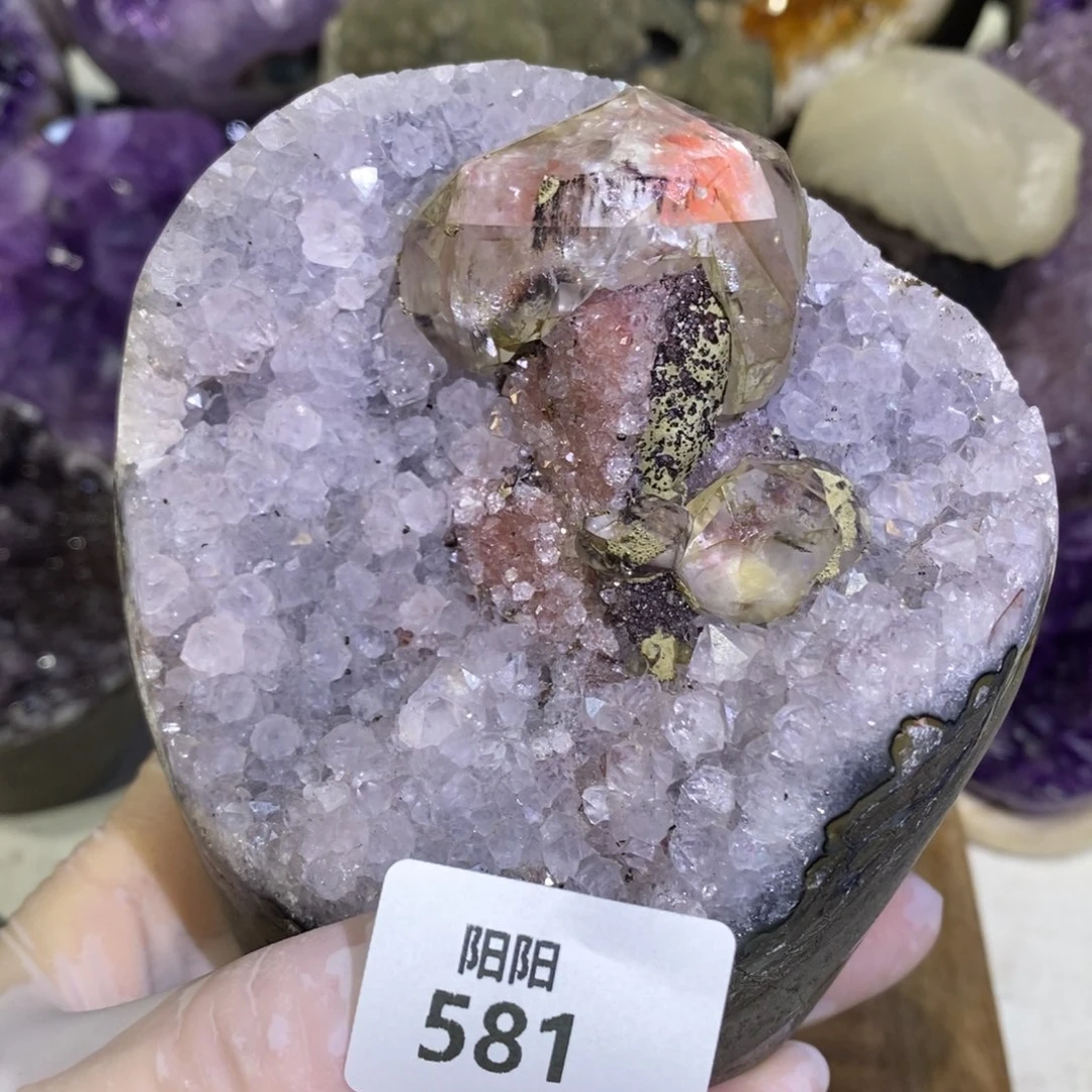 大型摆件（非配饰）未镶嵌水晶方解石