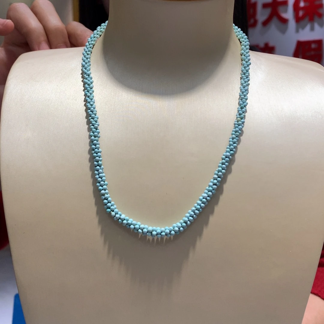 绿松石锁骨链未镶嵌