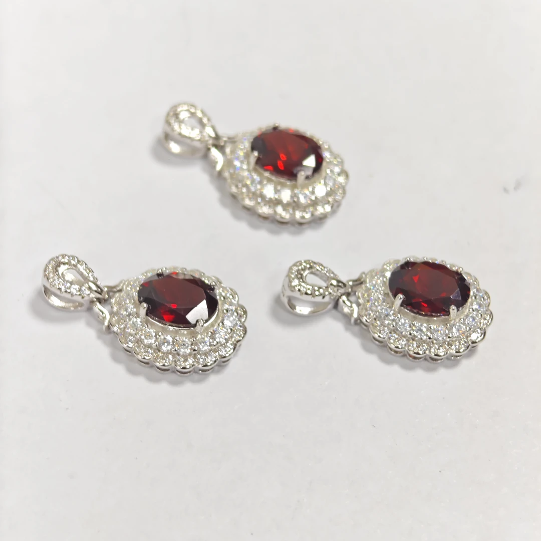 【书记甄选】天然石榴石吊坠 多样性发一件 8067AX