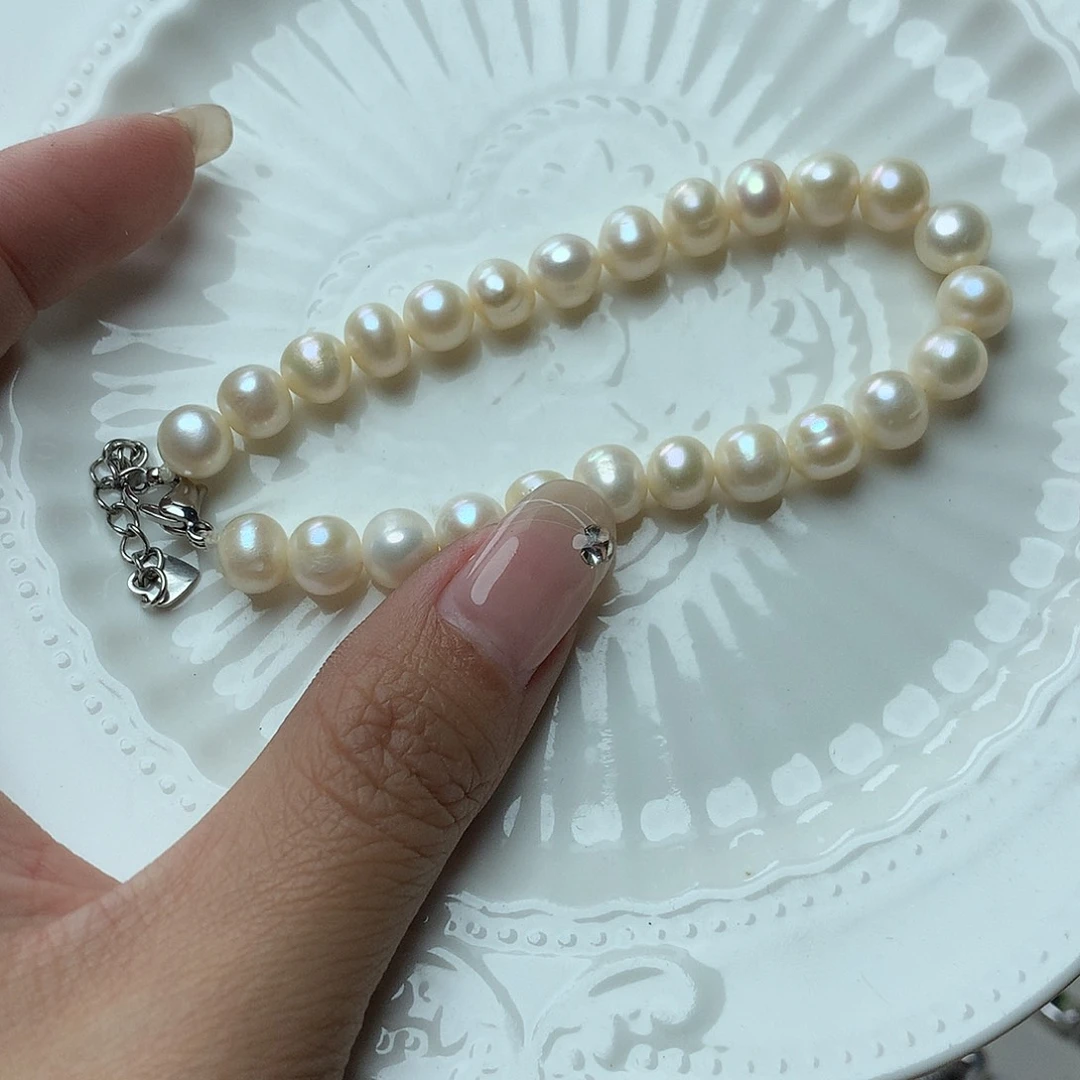 淡水珍珠7-8未镶嵌sl16手链
