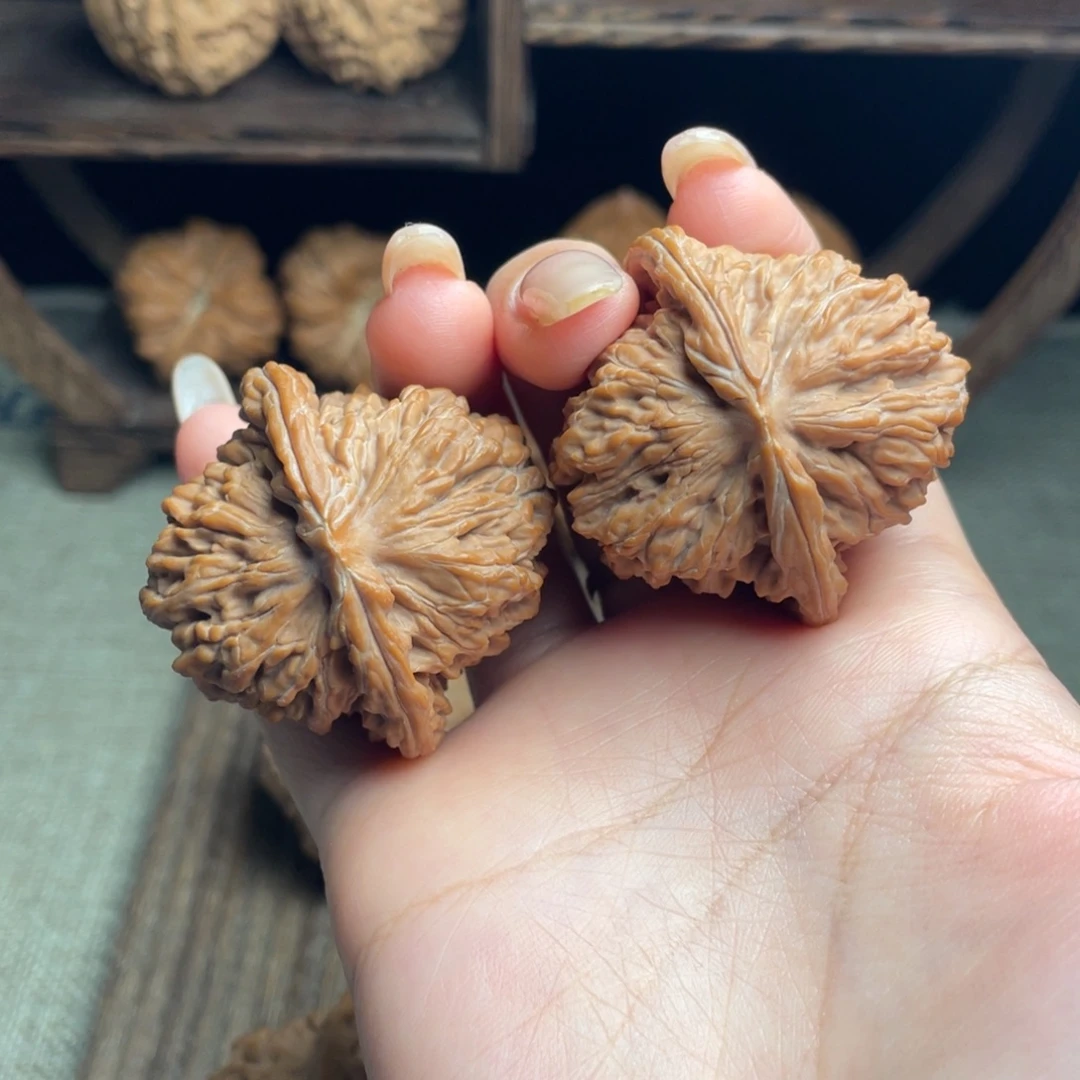 8***7吊坠文玩核桃四座楼43