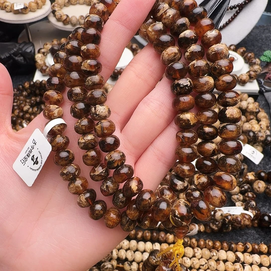 琥珀未镶嵌手链抚顺琥珀