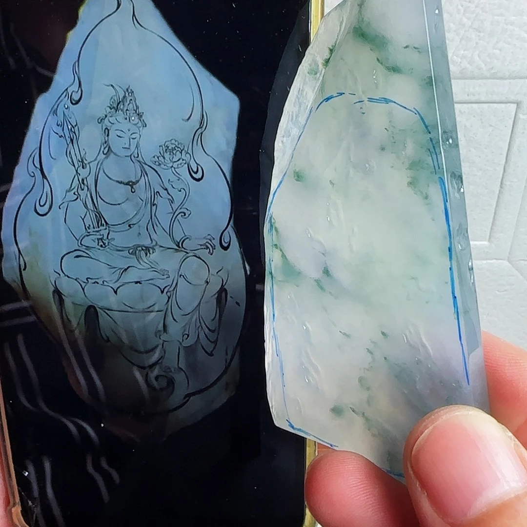定制翡翠未镶嵌翡翠