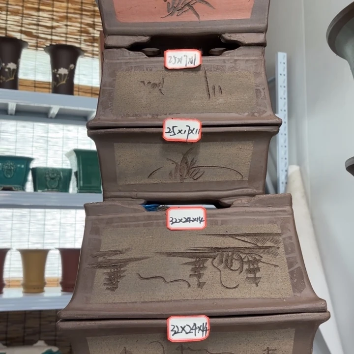 紫砂花盆               100-5