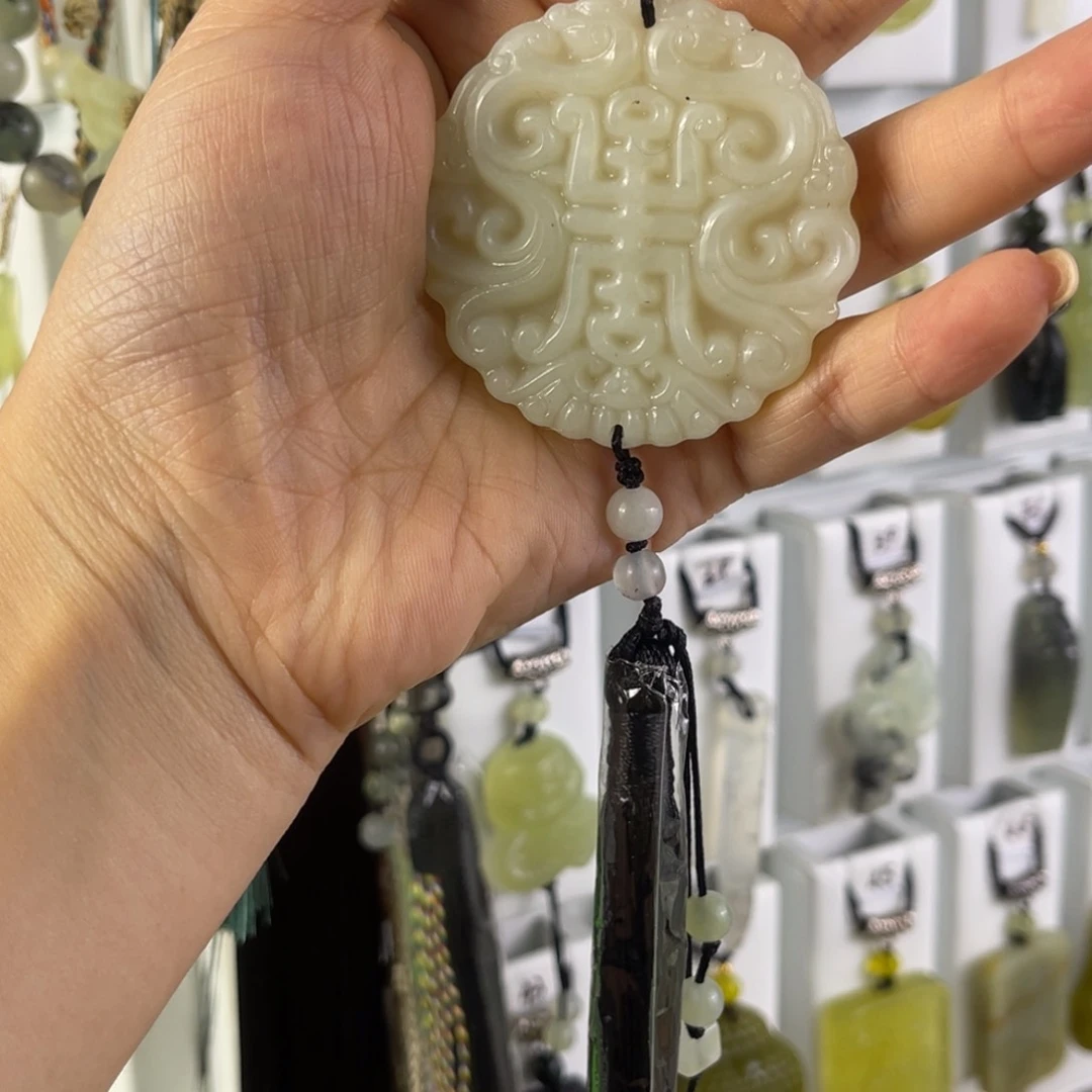 挂件蛇纹石玉未镶嵌