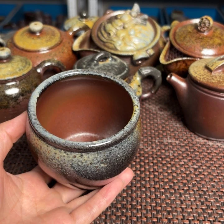 茶杯紫砂大水缸杯260