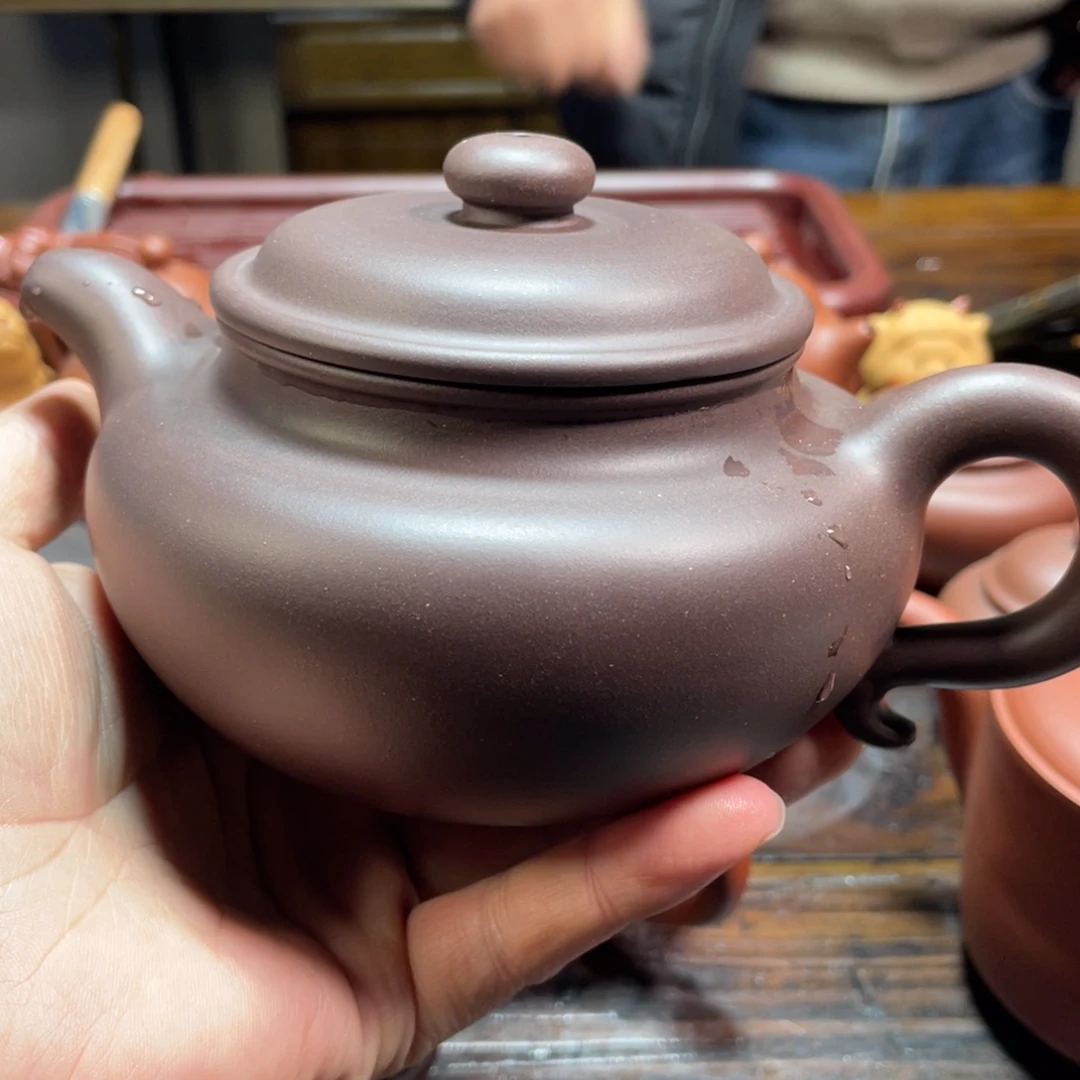 紫砂茶壶宜兴原矿紫砂壶