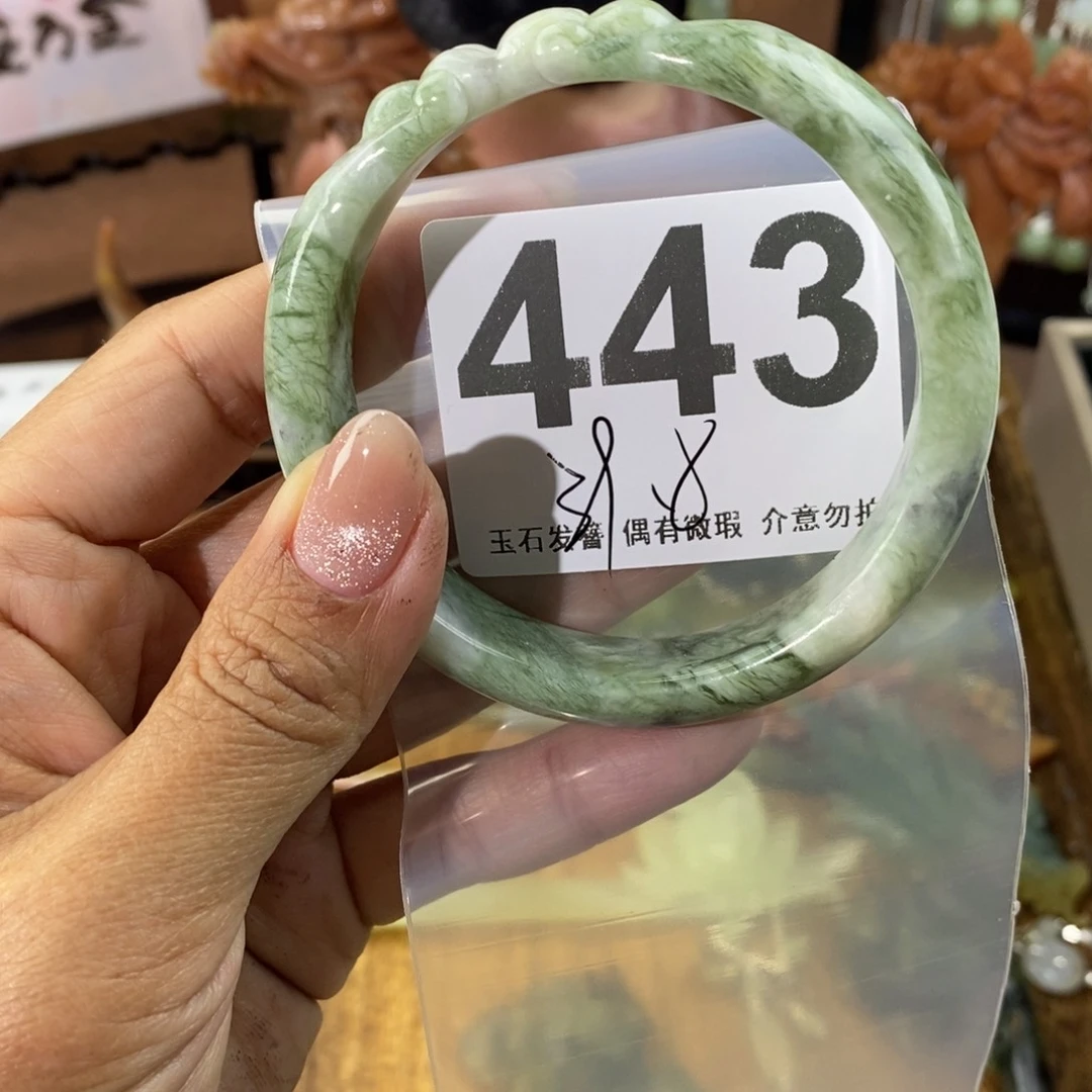 蛇纹石玉发饰未镶嵌苏*秋