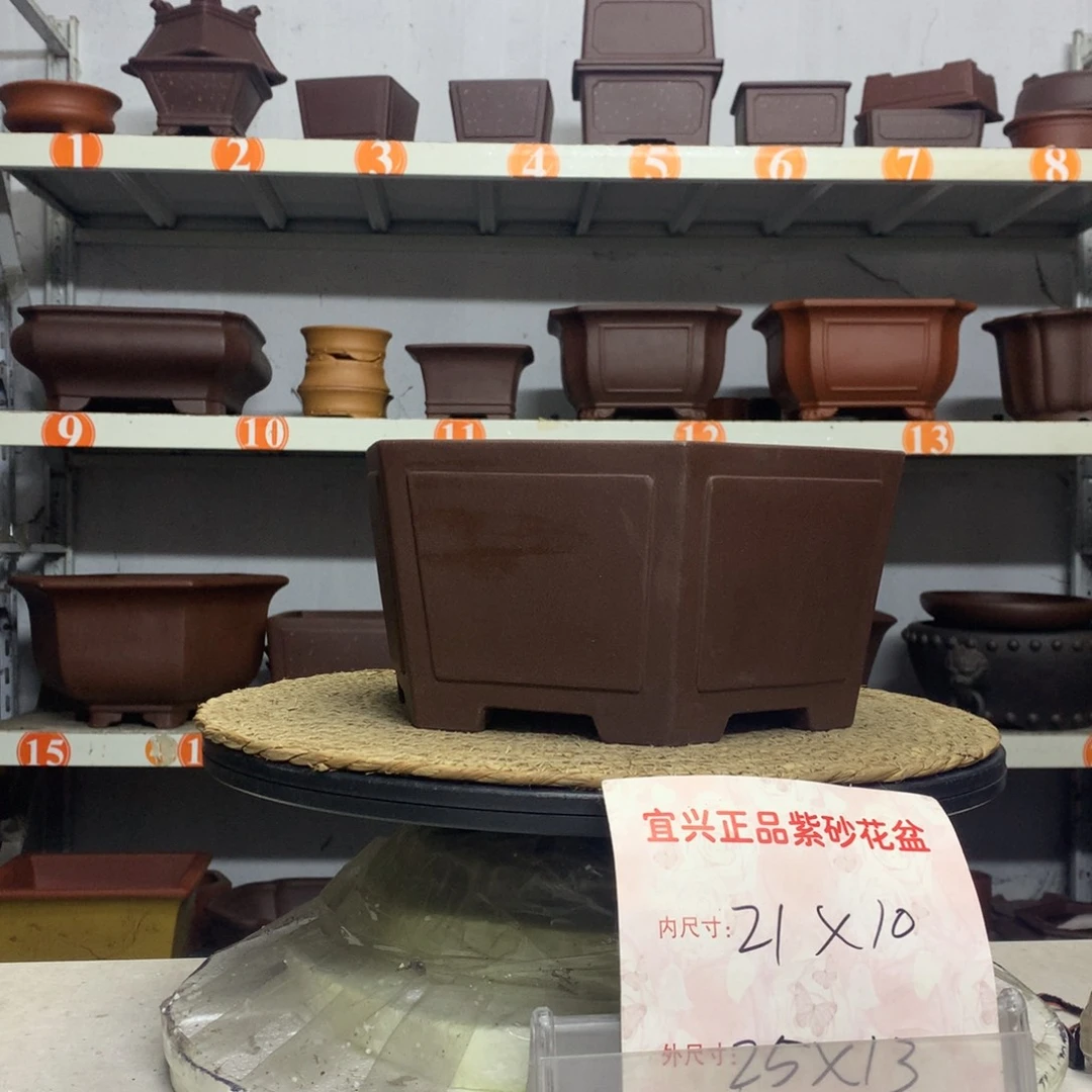 紫砂花盆宜兴紫砂花盆包邮