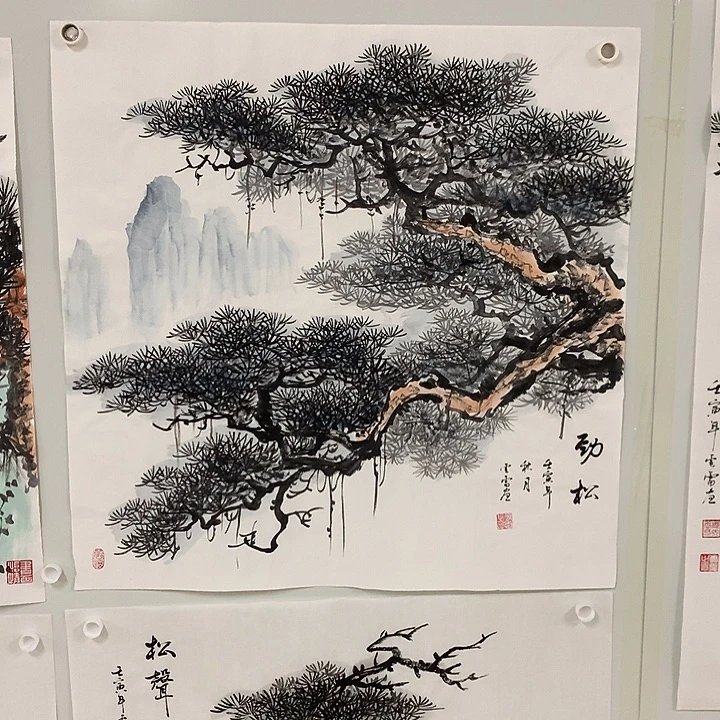 国画福利作品手绘国画