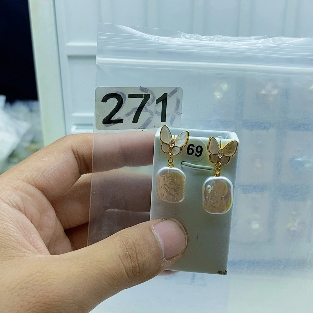 颈饰合金淡水珍珠