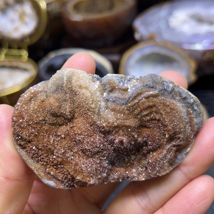 水晶珠宝半成品未镶嵌如意流沙