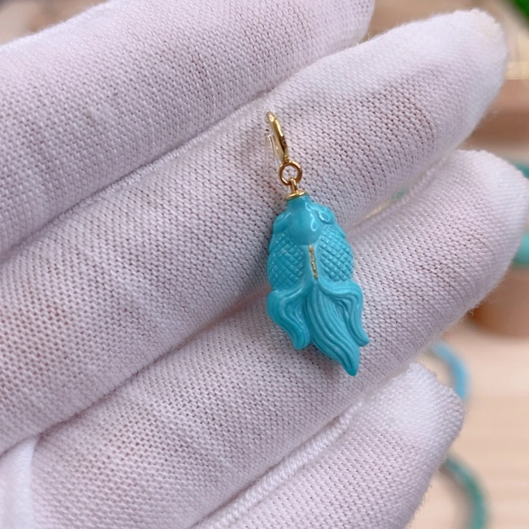 未镶嵌绿松石珠宝奇石