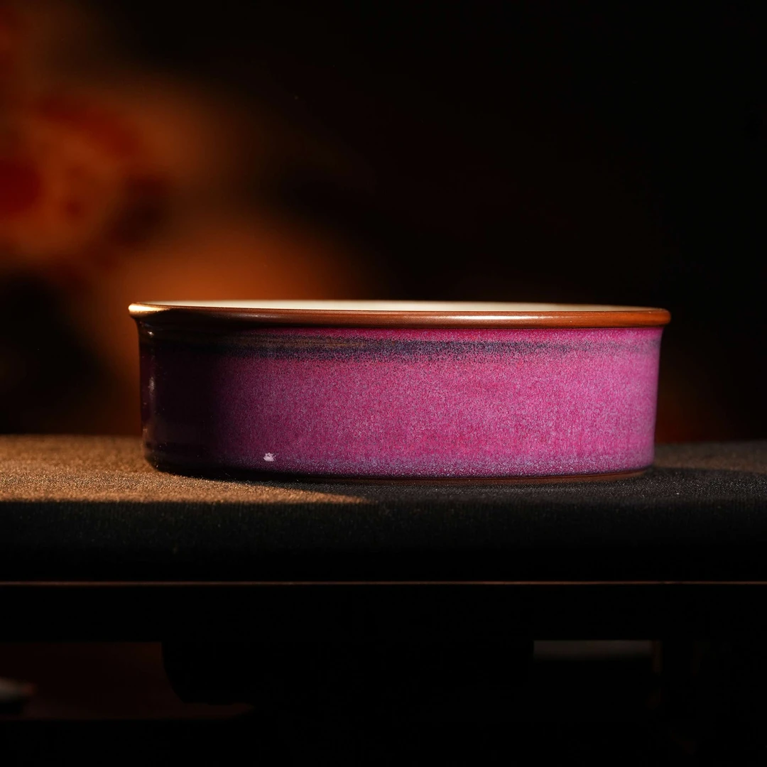 【景德詺兮】王波窑·25紫钧壶承水洗·17.5MX3229