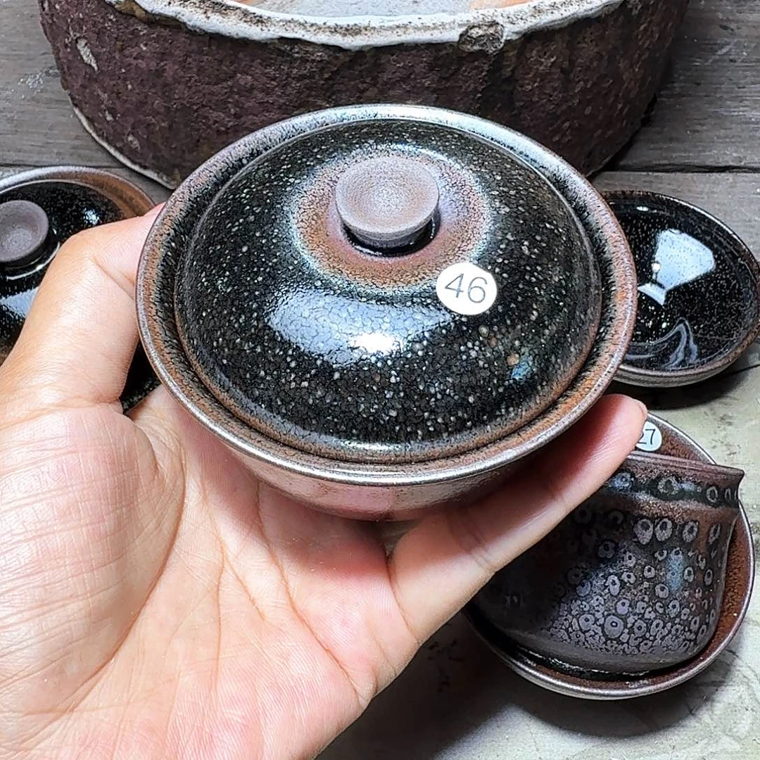 茶盏义兴龙窑建盏46微瑕