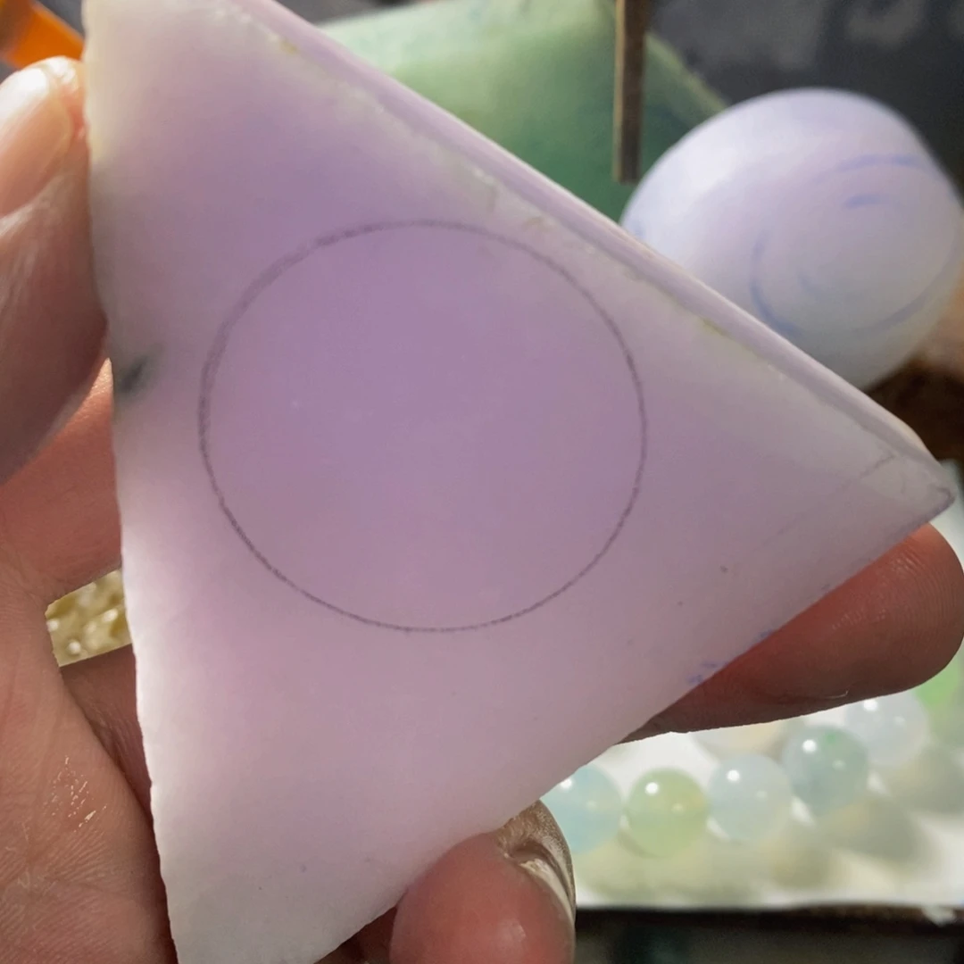 散珠翡翠料子直发