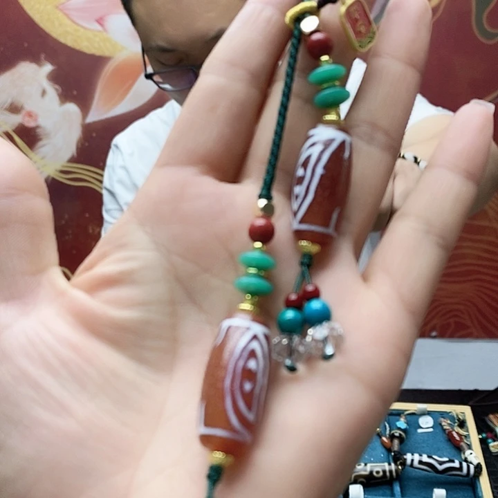 玛瑙/玉髓颈饰合金