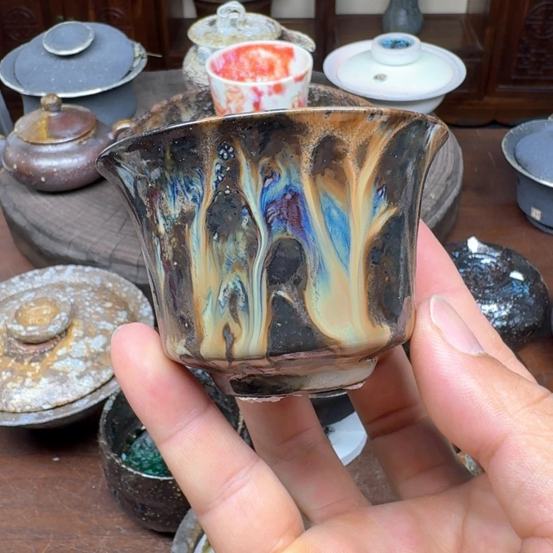 碟非遗传承老叶柴烧495