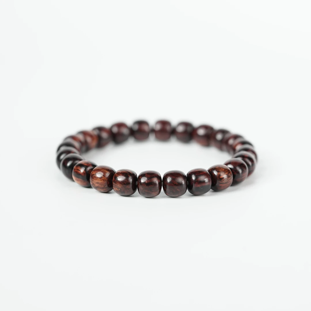 【森度SinDo】海南红降黑油8*9mm单圈手串