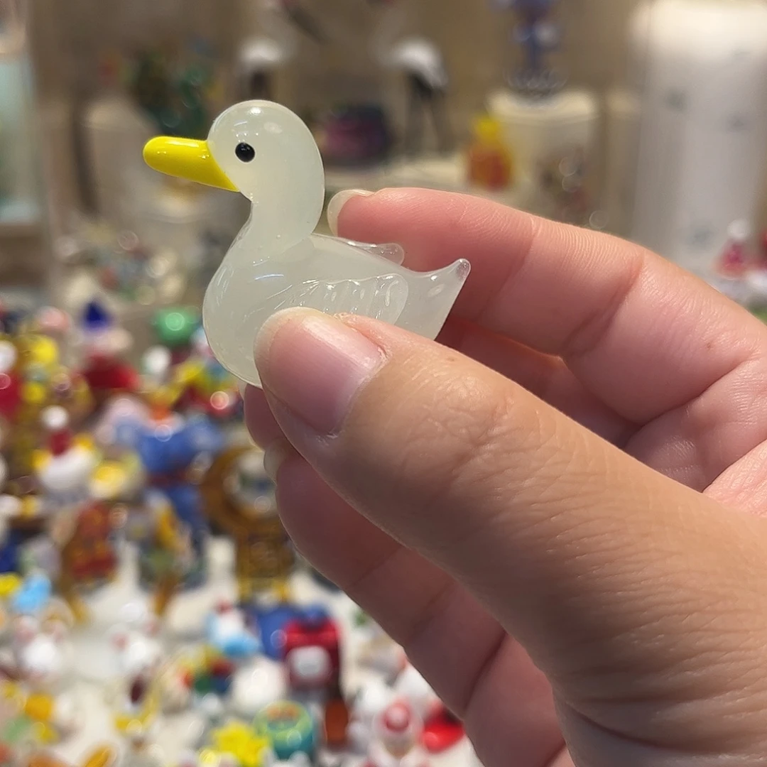 手工艺品琉璃小鸭子
