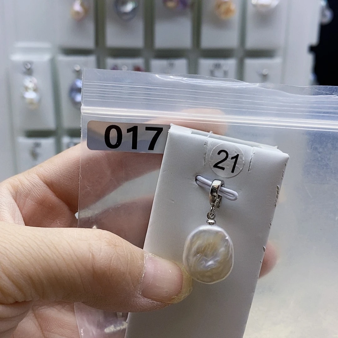 颈饰合金淡水珍珠