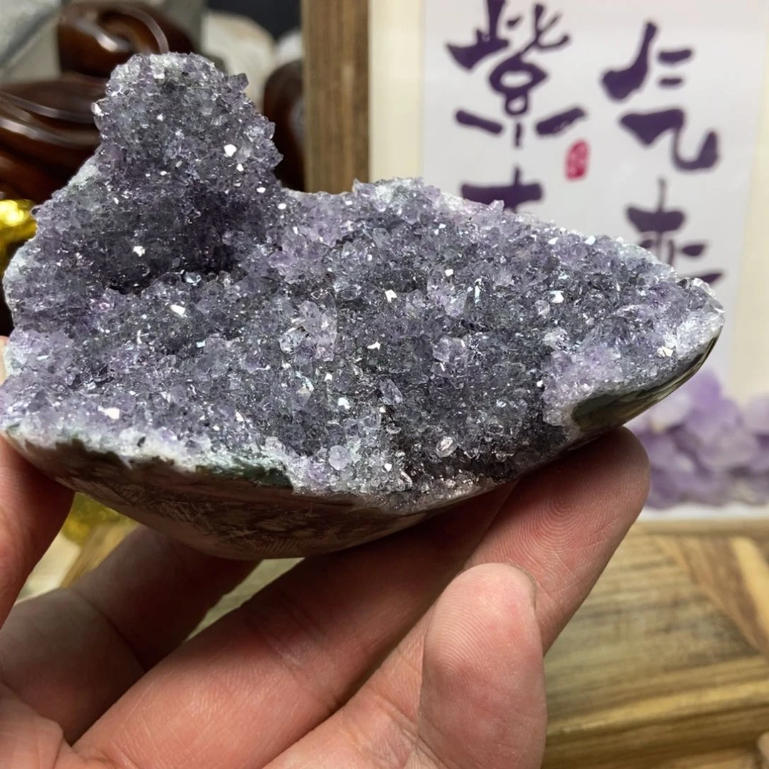 未镶嵌大型摆件（非配饰）紫晶