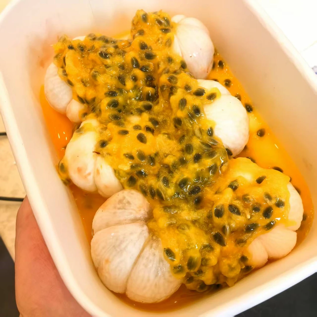 果切百香果拌山竹果切一盒6个左右山竹