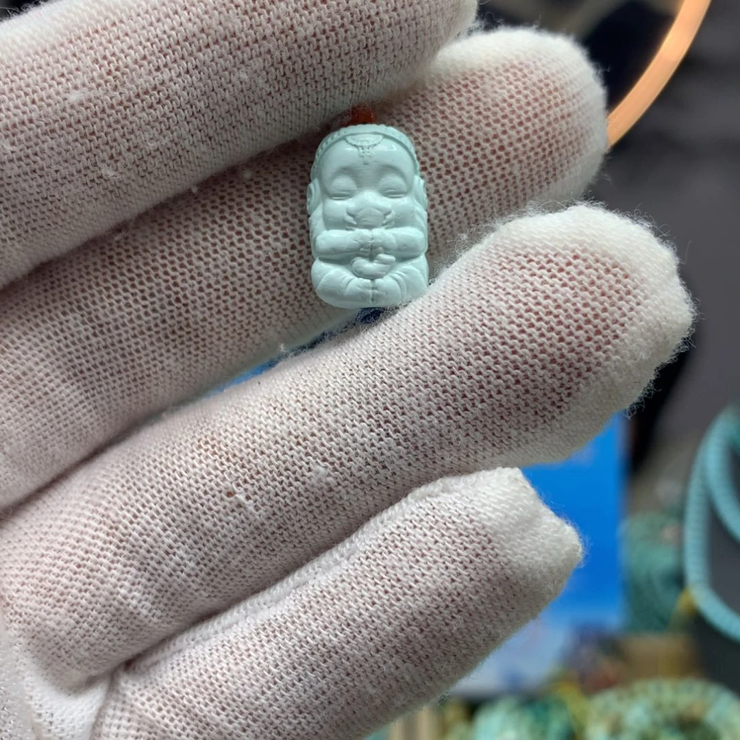 绿松石挂件未镶嵌