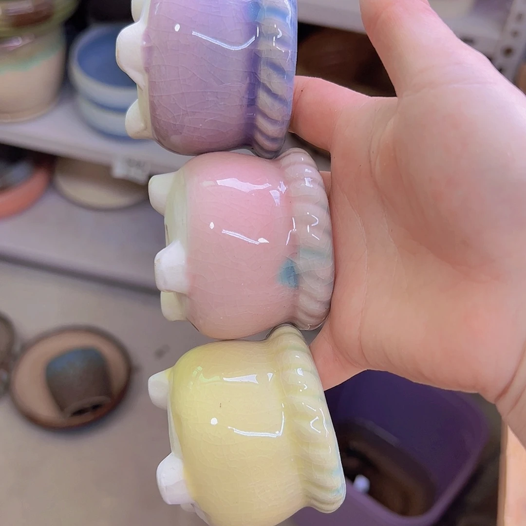 陶瓷花盆当场满12包邮