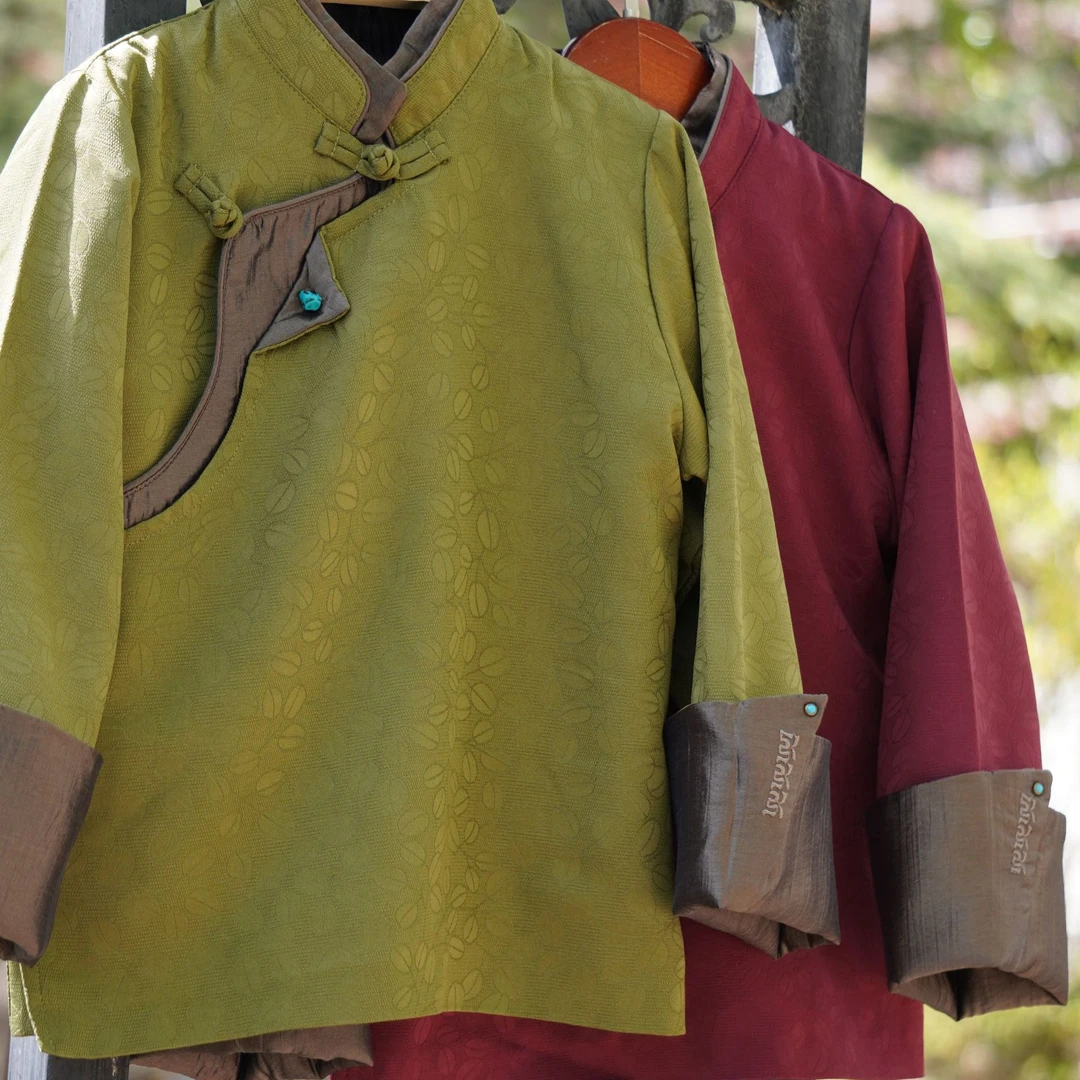 OLOLO儿童藏式民族风外套 男女同款