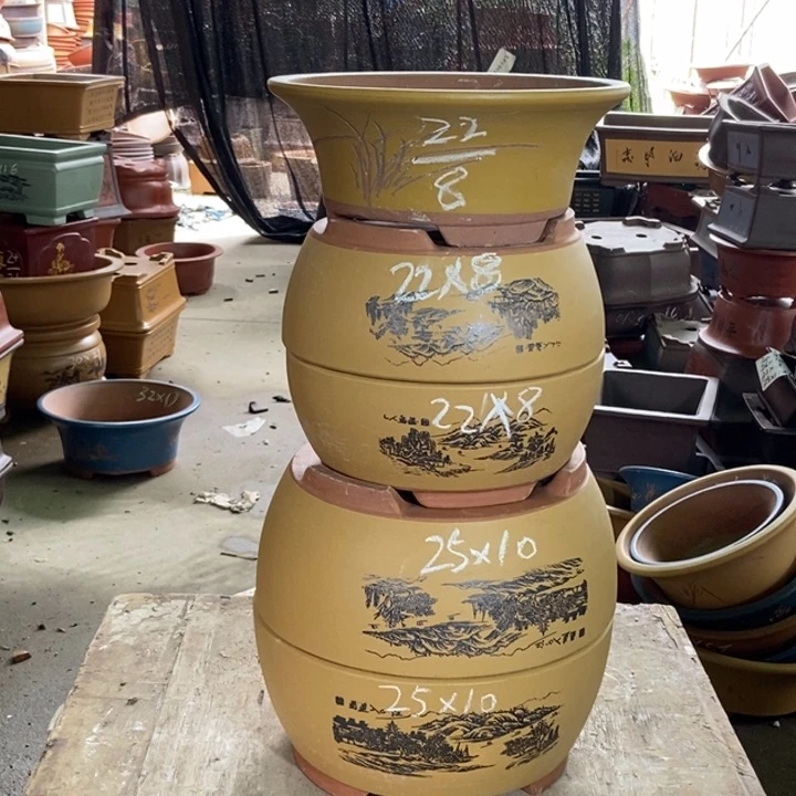 紫砂花盆紫砂紫砂